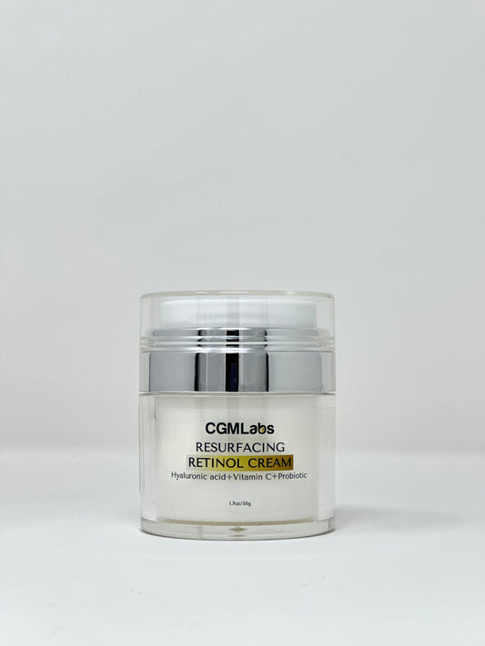 Resurfacing Retinol Cream - Hyaluronic acid + Vitamin C + Probiotic