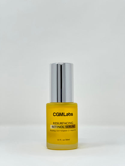 Resurfacing Retinol Serum - Rosehip Oil + Vitamin C + Acai Oil