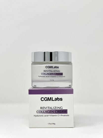 Revitalizing Collagen Cream - Hyaluronic acid + Vitamin C + Probiotic