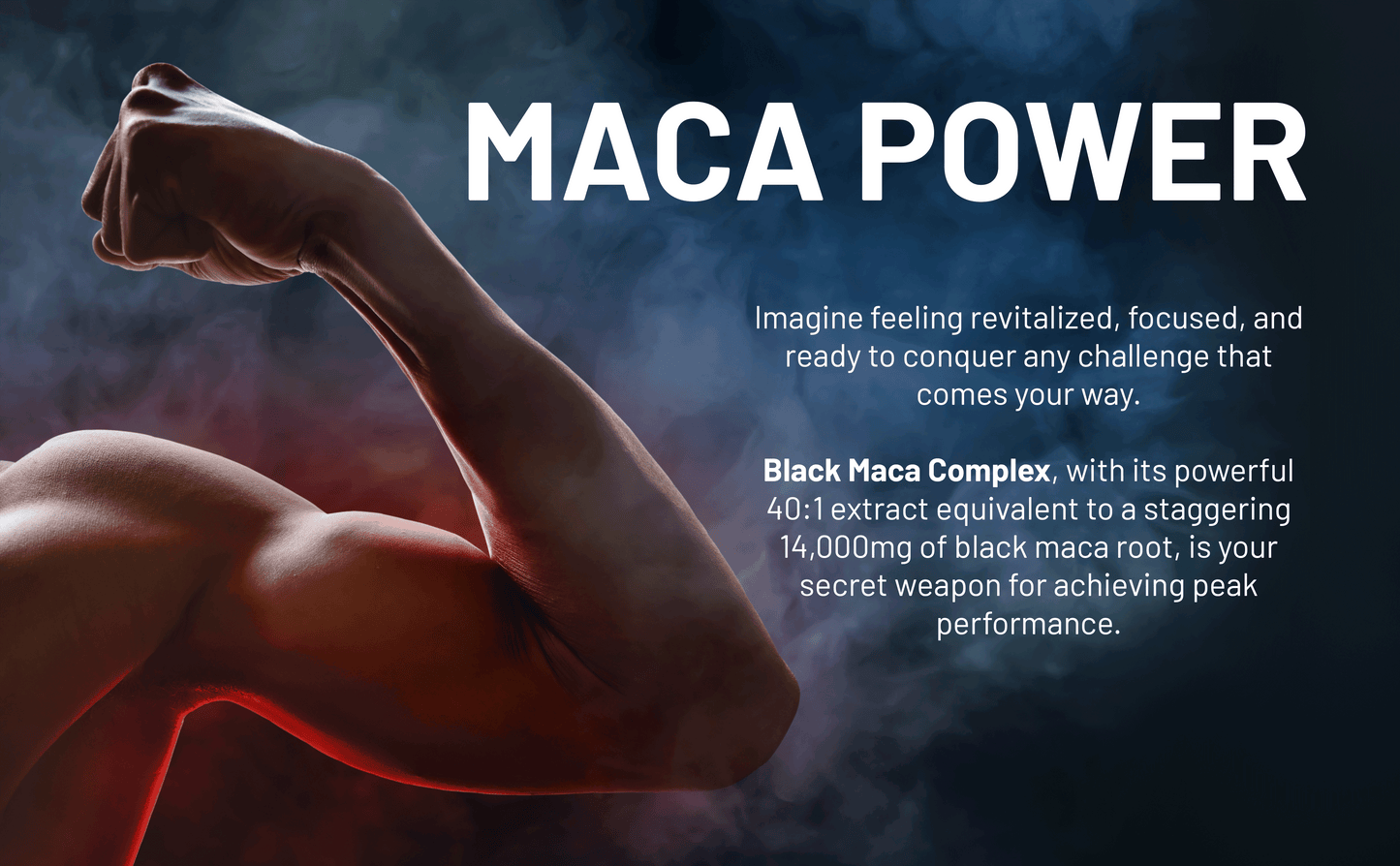 CGM Labs - Black Maca Complex - 60 Capsules